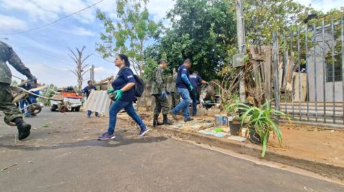 Mutirão recolhe mais de 100 toneladas de material descartado nas zonas leste e sul