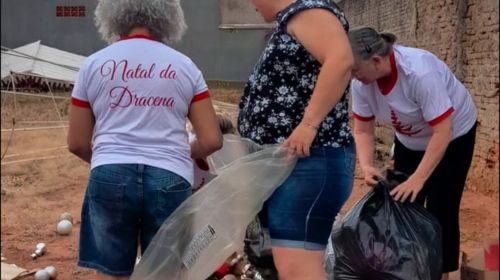 Moradores já preparam o Natal da Dracena 2025