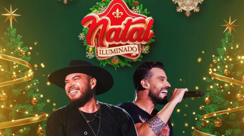 Arco-Íris abre Natal Iluminado com chegada do Papai Noel e show de Luiz Henrique & Léo