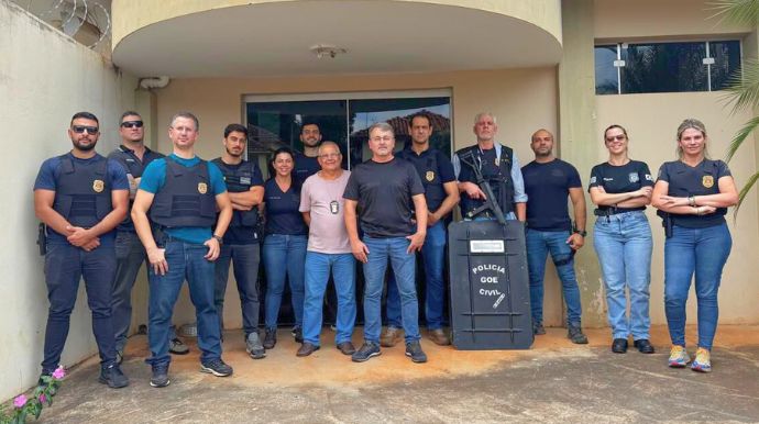 Polícia Civil prende suspeito de homicídio procurado pela Justiça do Paraná em Rinópolis