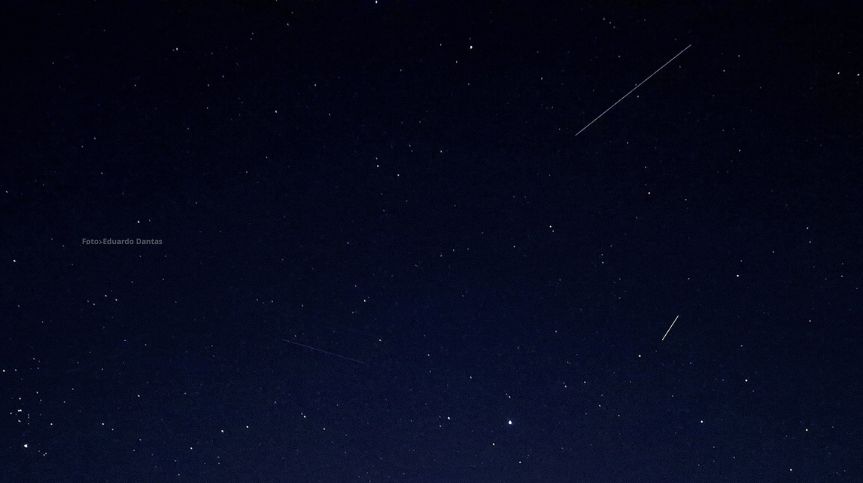 Morador de Tupã fotografa dois meteoros em sequência no céu da cidade