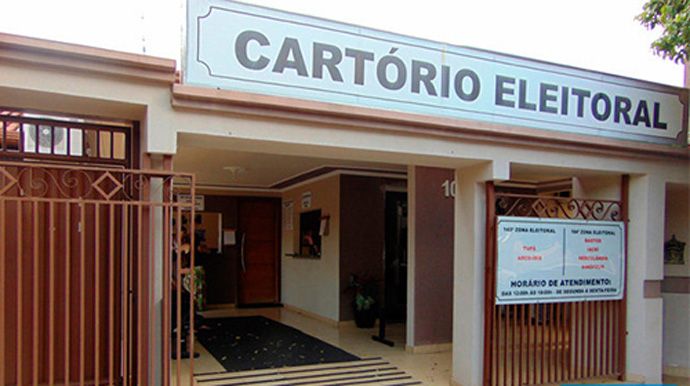 Cartório Eleitoral volta de Tupã a atender hoje (2) das 11 às 17 horas