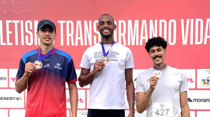 Atletas de Tupã se destacam no Circuito Open em São Paulo e garantem pódio no salto em altura
