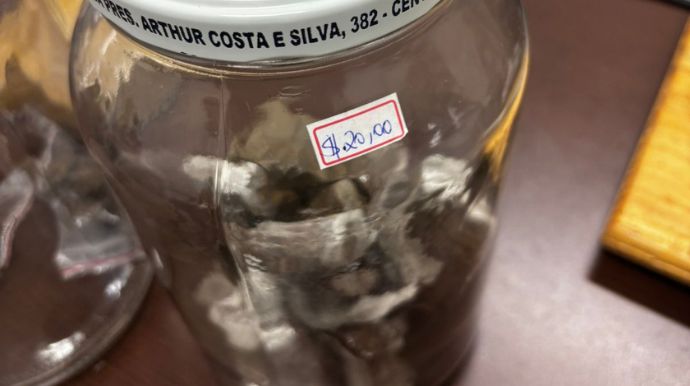 Tráfico com “disfarce” de salgados, Polícia Civil apreende mais de 2 kg de maconha em casa em Tupã