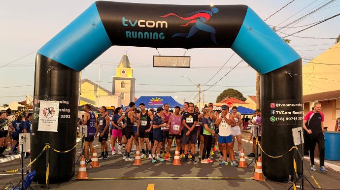 Queiroz registra recorde de público na 6ª Night Run e reúne atletas e famílias em noite de esporte e lazer