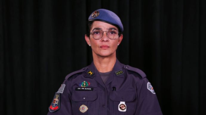 Glauce Cavalli assume comando da PM de SP e faz história na corporação