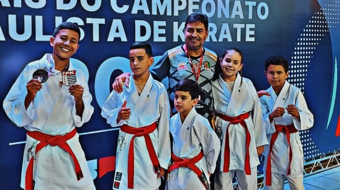 Queiroz marca presença nas finais do Paulista de Karatê e atleta garante vaga no Brasileiro