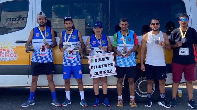 Queiroz sobe ao pódio em Piacatu; atletas conquistam posições de destaque em corrida de 5 km