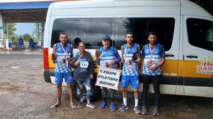 Atletas de Queiroz conquistam pódios na 1ª Corrida Amor e Cuidado em Lucélia