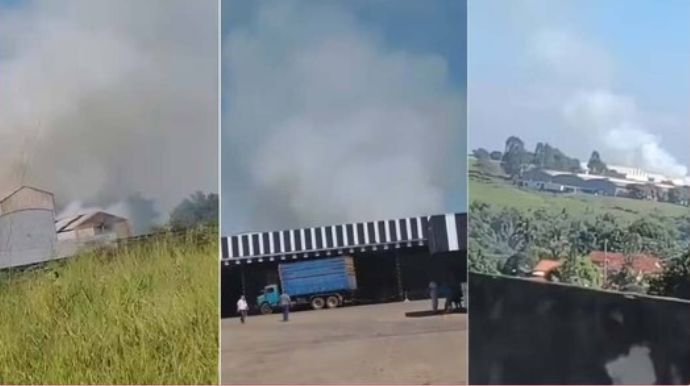 Explosão em fábrica de cereais deixa ao menos dez feridos em Pompéia
