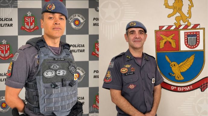 Policiais filhos de Tupã são promovidos pela Polícia Militar de São Paulo