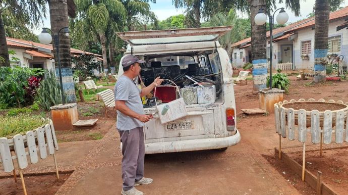 Prefeitura inicia pintura e manutenção no Recanto dos Idosos em Tupã
