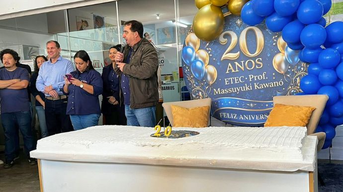 ETEC Professor Massuyuki Kawano celebra 20 anos como unidade própria em Tupã