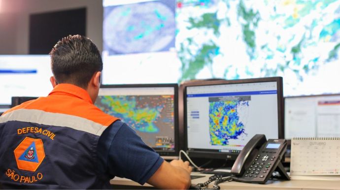Defesa Civil alerta para chuva forte, ventos intensos e queda de temperatura em Tupã
