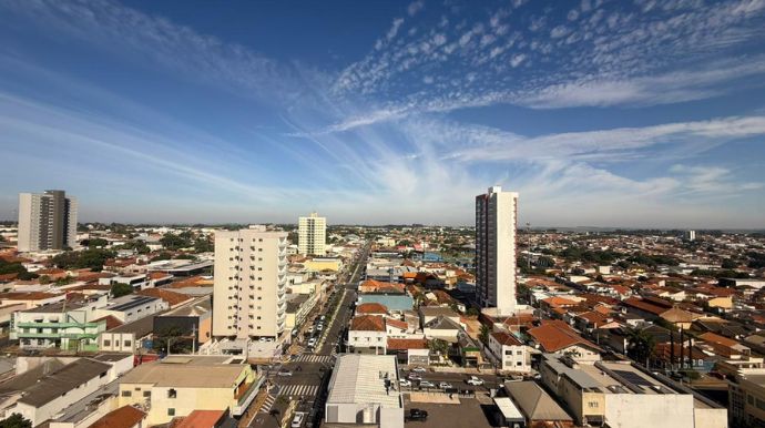 Fim de semana terá chuva no sábado e queda de temperatura no domingo em Tupã