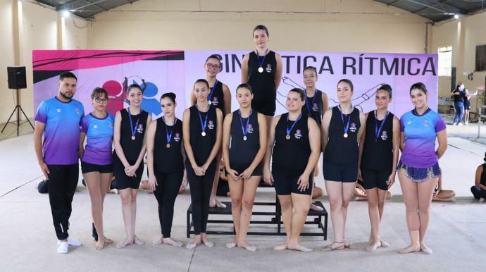 Ginástica de Tupã mostra força da base em campeonato realizado na Casa do Garoto