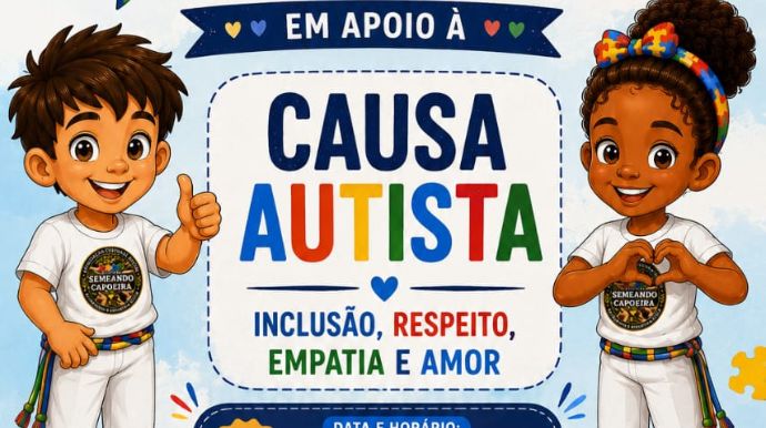 Projeto de capoeira inclusiva abre inscrições para crianças atípicas em Tupã