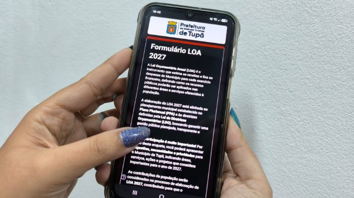 Tupã abre consulta pública para definir prioridades da LOA de 2027