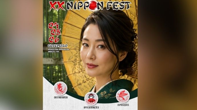 Tupã recebe 20º Nippon Fest neste fim de semana com gastronomia, taikô e cultura japonesa