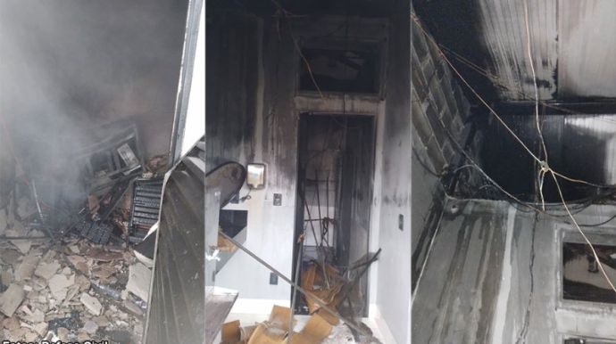 Raio atinge propriedade rural e provoca incêndio em Bastos