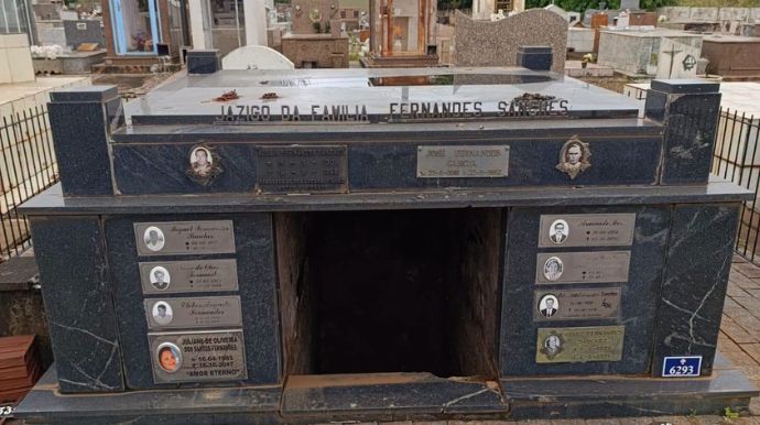 Moradores encontram túmulos depredados no Cemitério Municipal de Herculândia