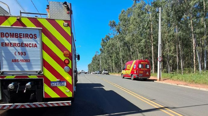 Incêndio atinge forno da Amendobras e mobiliza Corpo de Bombeiros em Tupã