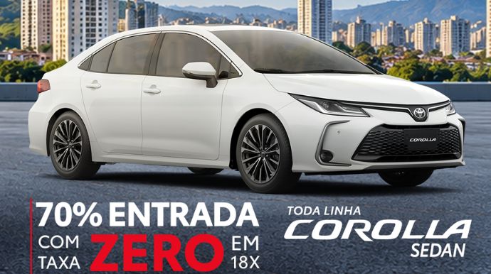 Mega Feirão Mirai Toyota reúne condições especiais para 0km e seminovos de 16 a 19 de setembro