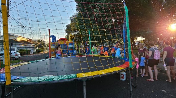 Praça para Todos leva lazer e diversão ao conjunto Antônio Pereira Gaspar neste sábado