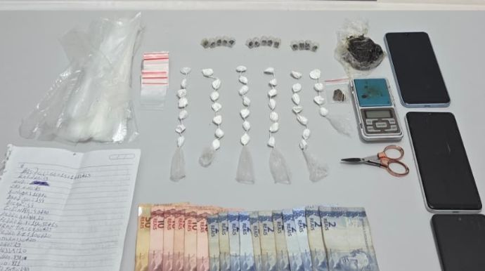 Dois homens são presos por tráfico de drogas no bairro Santa Rita, em Tupã