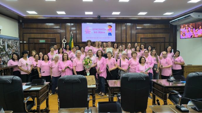 Há 50 anos apoiando pacientes com câncer, Rede Feminina recebe homenagem em Tupã